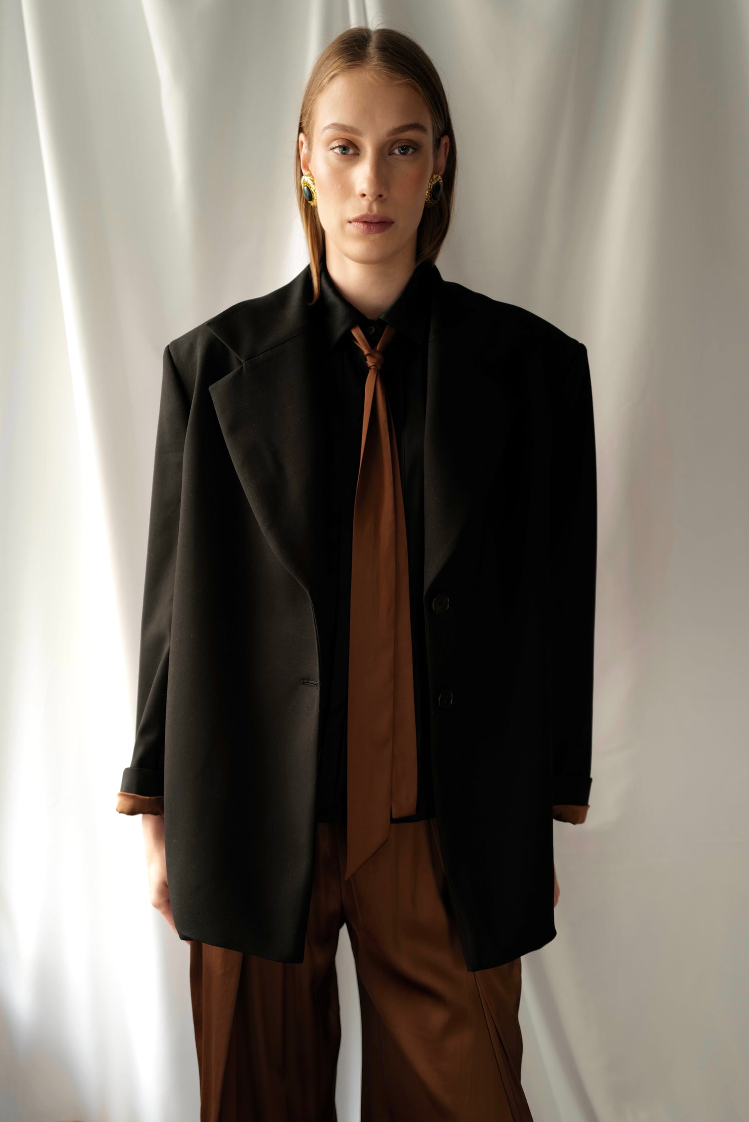 Black Tailored Blazer AW25