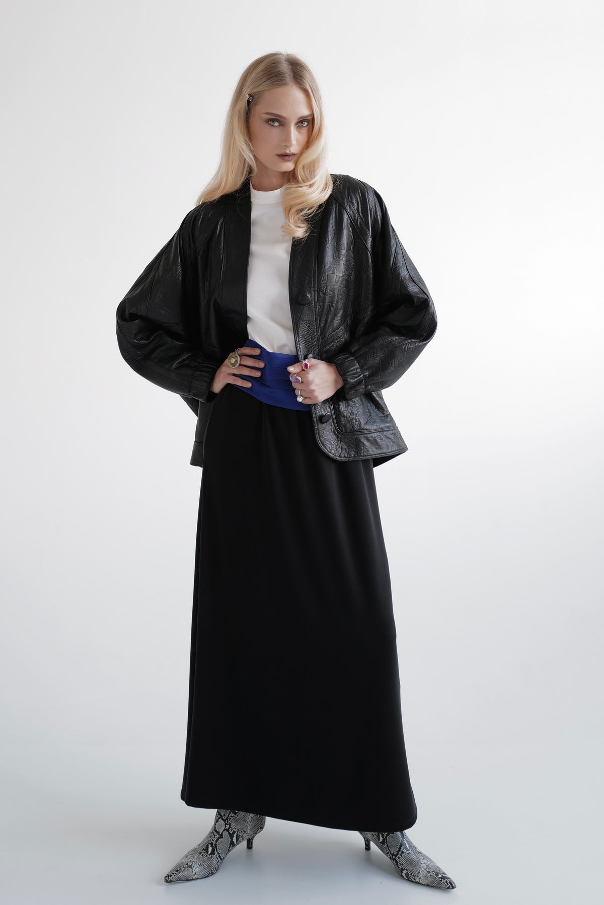Leather Kimono  Jacket SOBO FW26/27