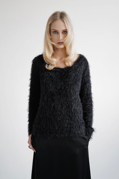 Fluffy Wool Sweater MONRO FW26/27