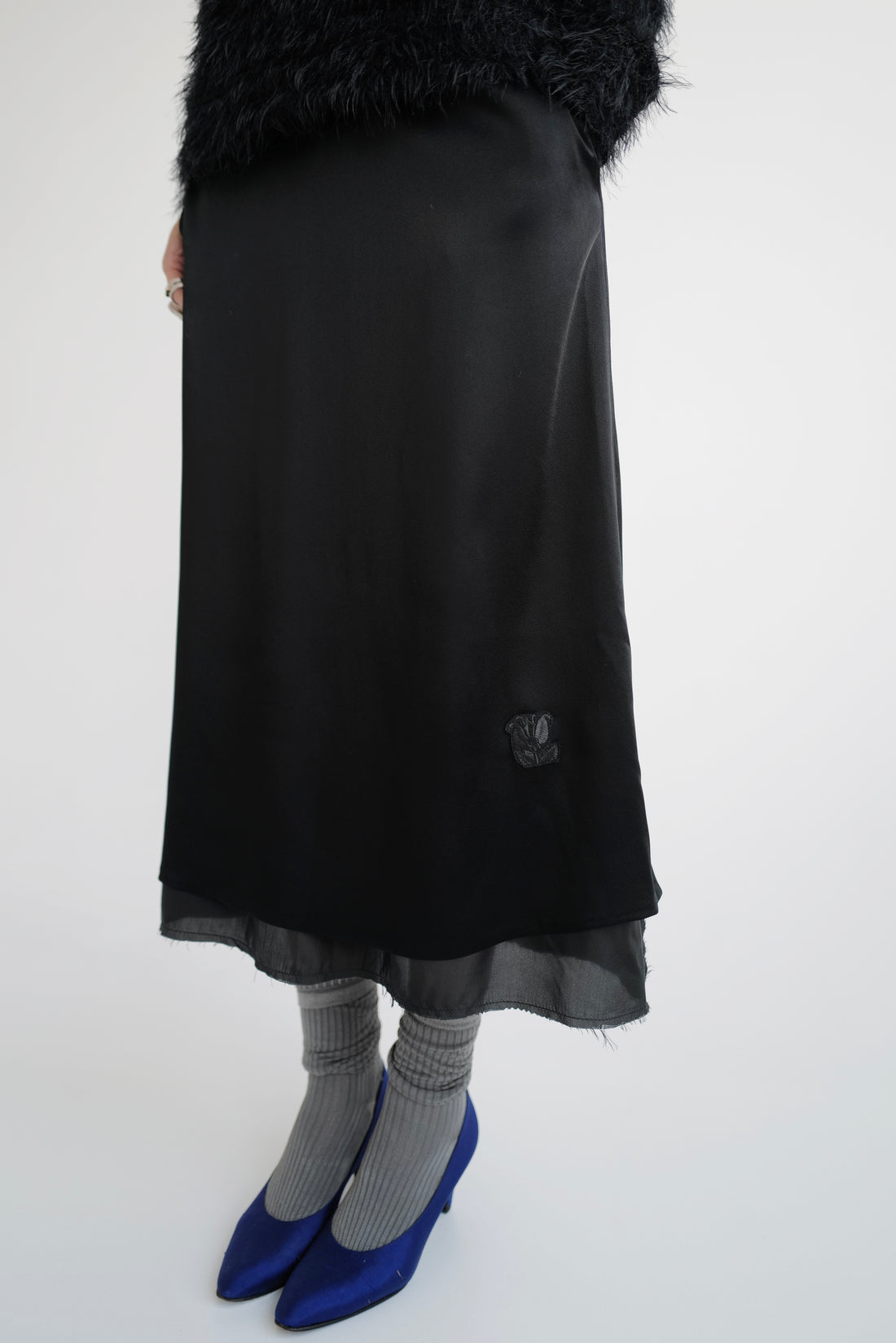Double Layered Atlase Skirt FW26/27
