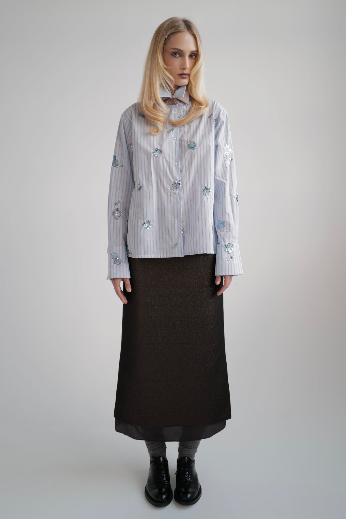 Double Layered  Brocade Skirt MELISSA FW26/27