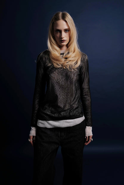 Organic Cotton Doudle Net Long-sleeves FW26/27