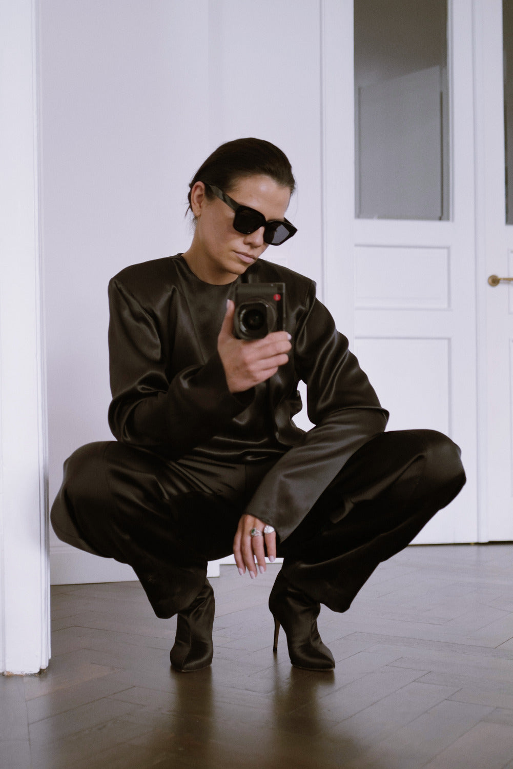 Atlas Silk Blouse AMI SS26