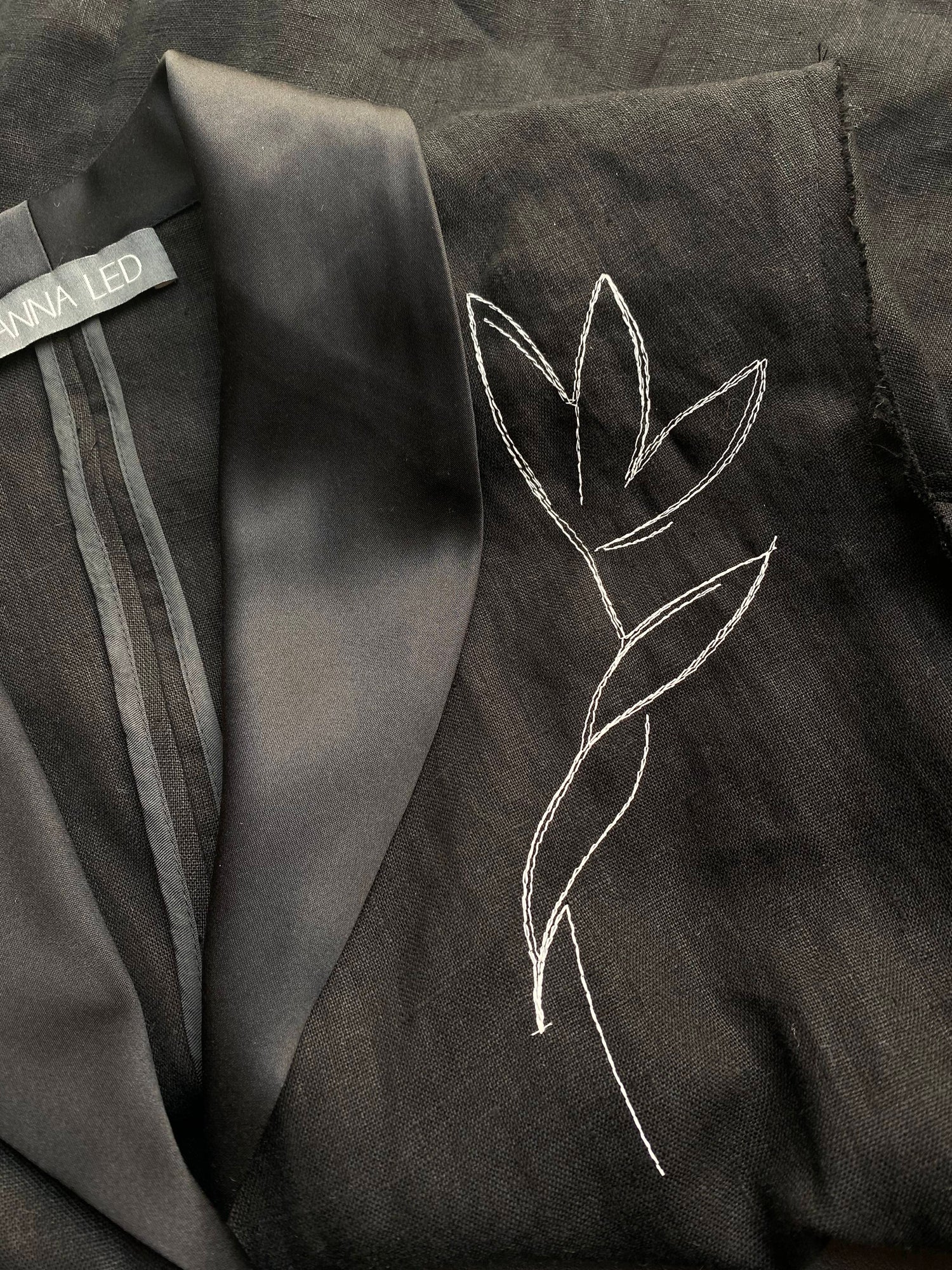LINEN-SILK VEST TULIP SS/23