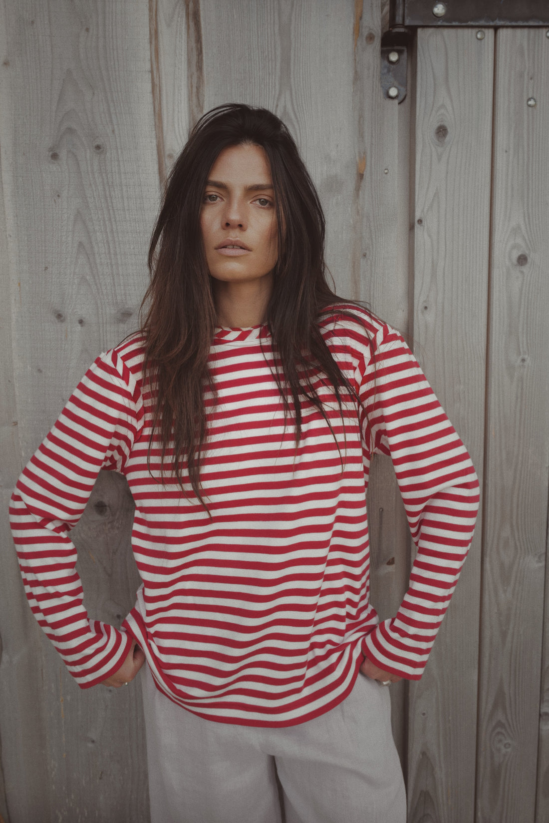 Striped Organic Cotton Long-sleeve