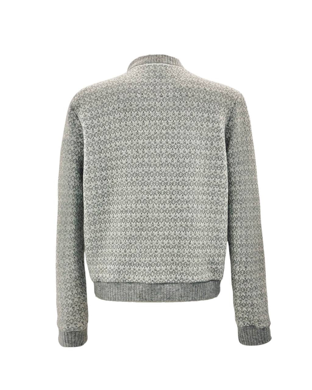 Wool Jacquard Cardigan MIA FW24 (Last item)