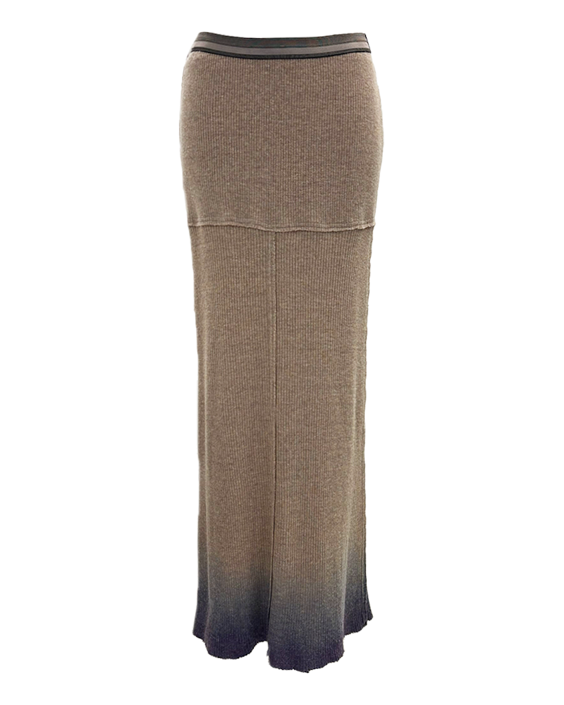 Maxi knitted skirt FW24