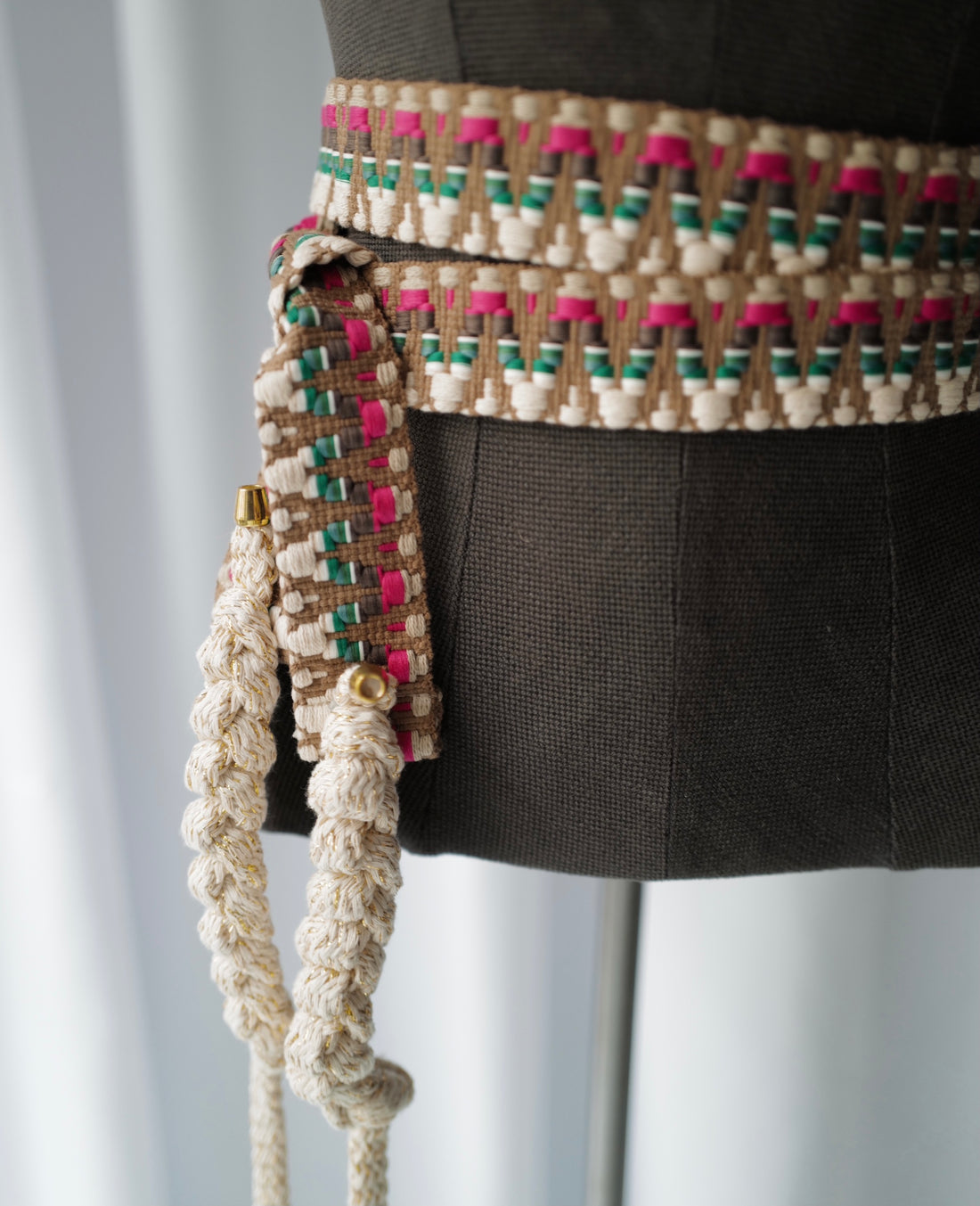 Jacquard belt Ethno style