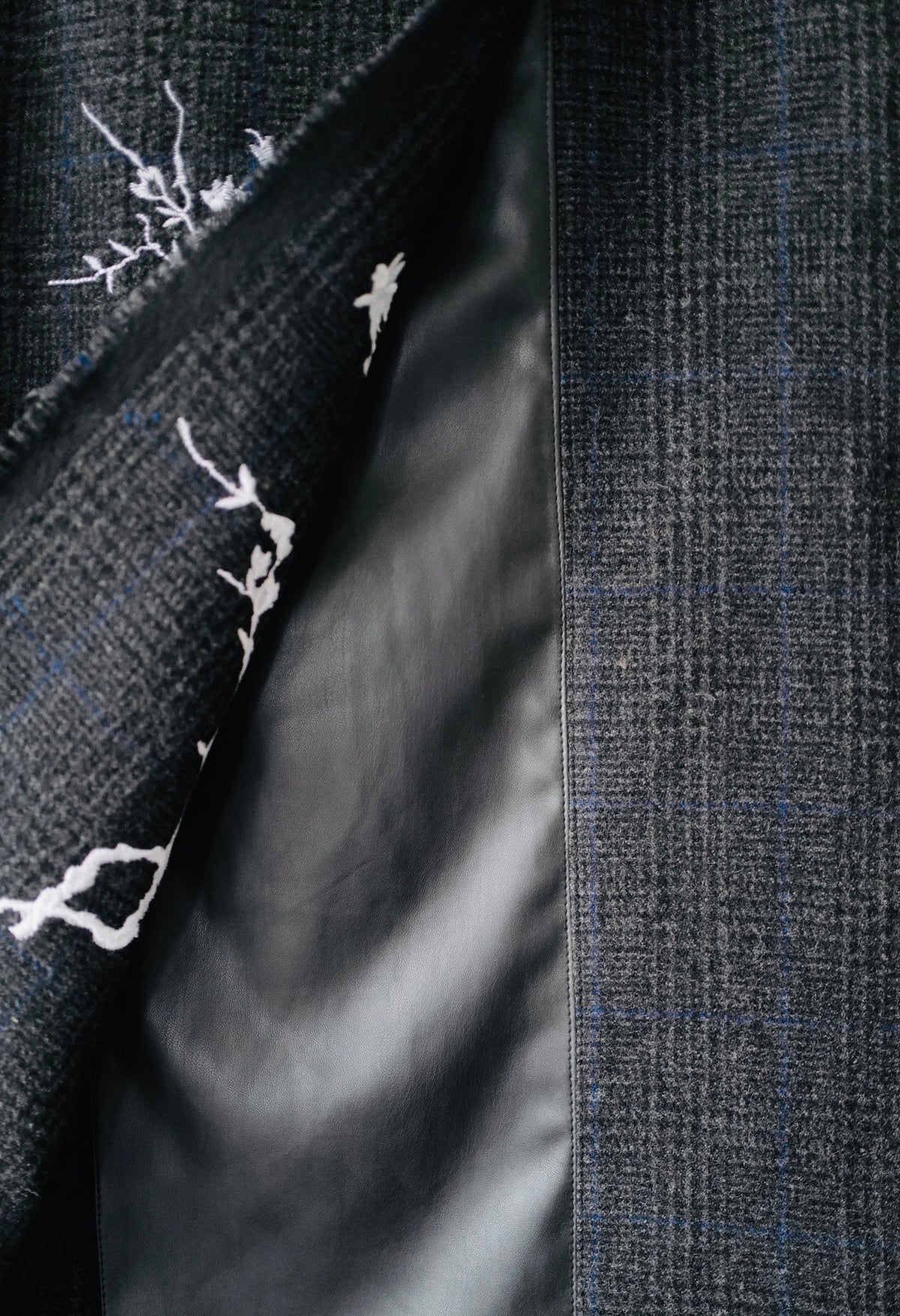 Wool Tweed Skirt with Embroidery SAKURA FW26/27
