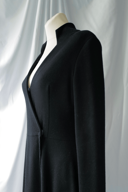 Wool Jersey Wrap Dress