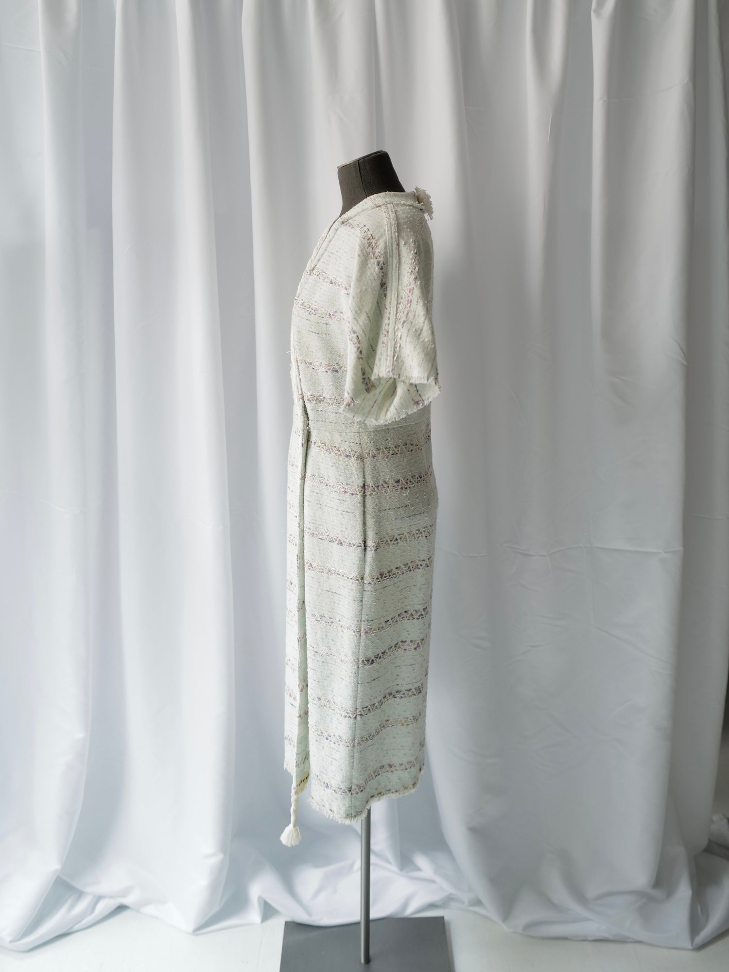 Kimono Wrap Tweed dress SS20