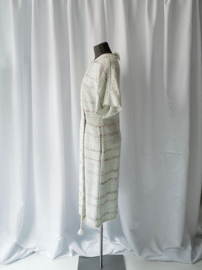 Kimono Wrap Tweed dress SS20