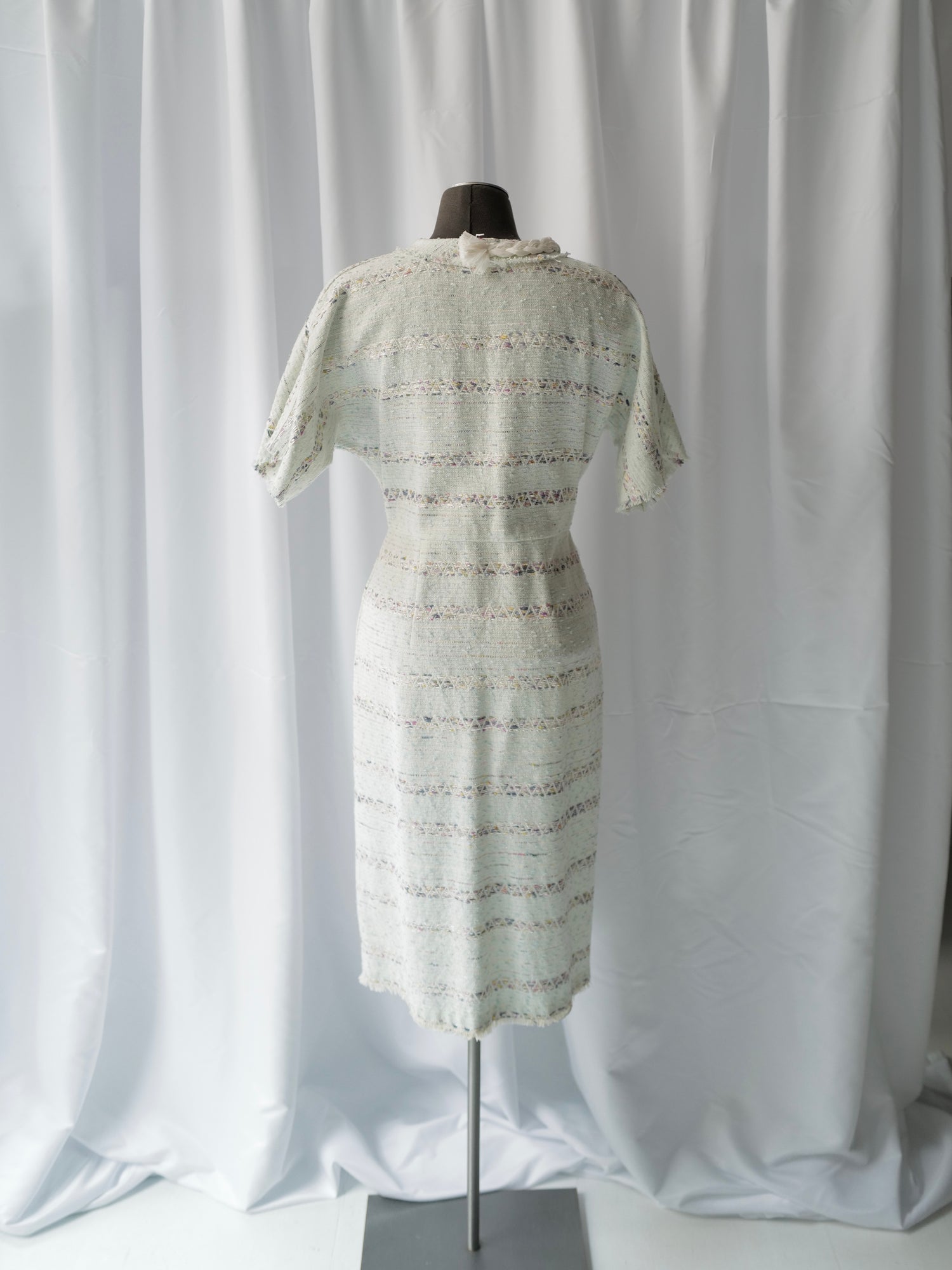 Kimono Wrap Tweed dress SS20