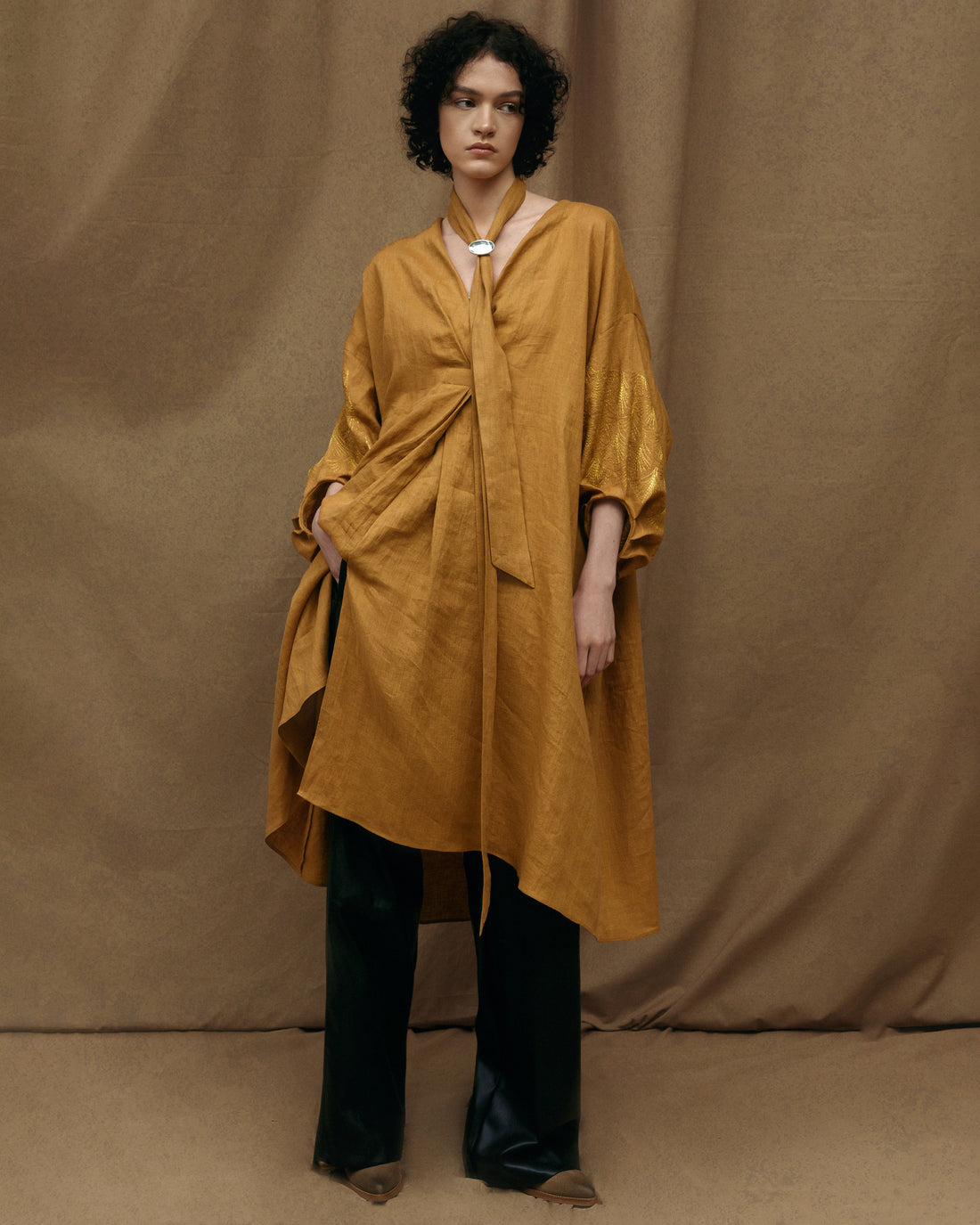 LINEN  DRESS  MANGO (Last item)