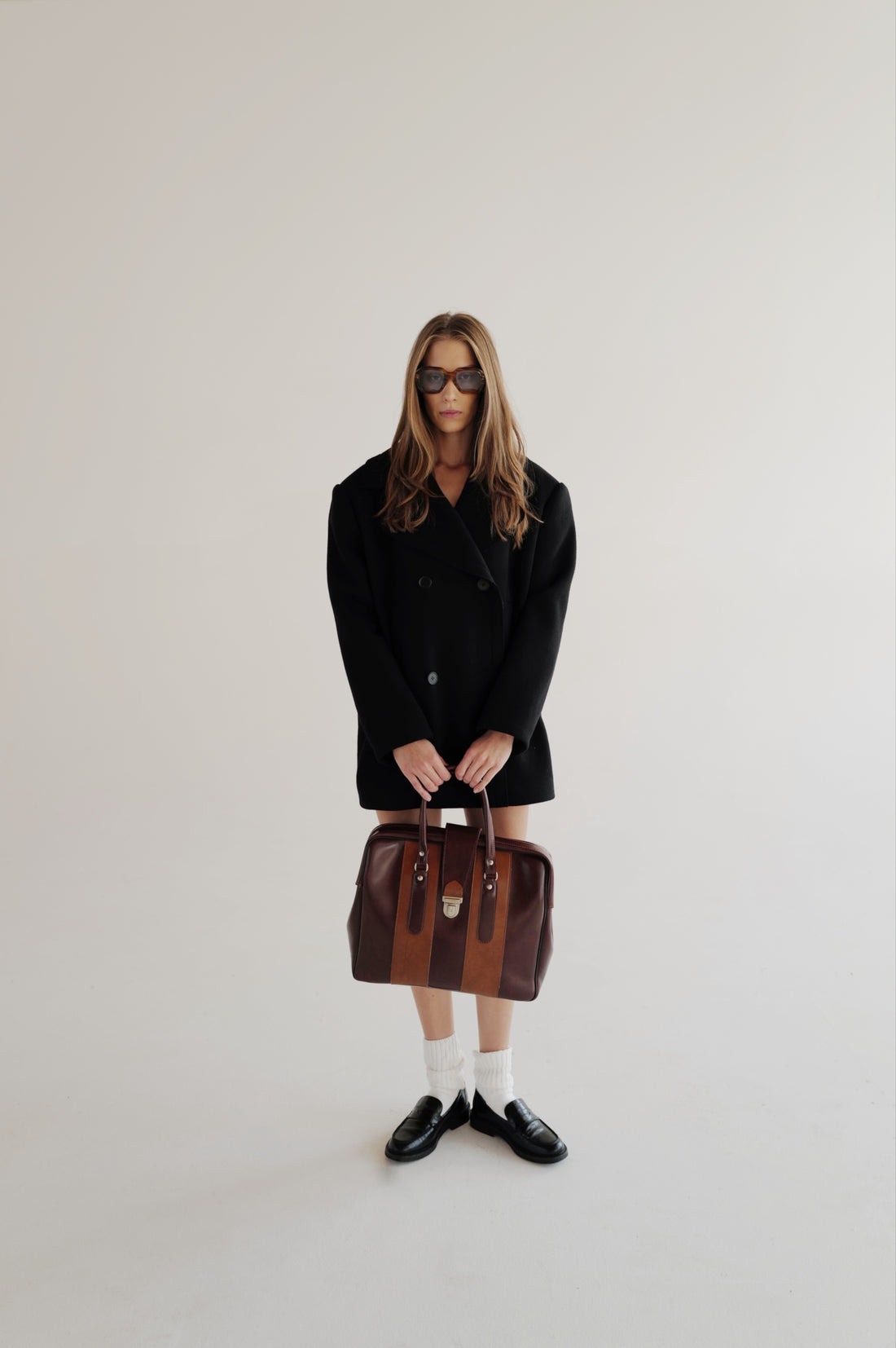 Wool Double-Breasted Pea Coat COPEN