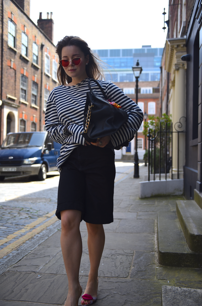 Striped Organic Cotton Long-sleeve