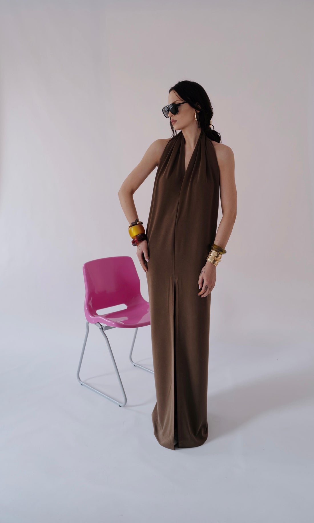 Heavy Viscose Maxi Dress KIARA