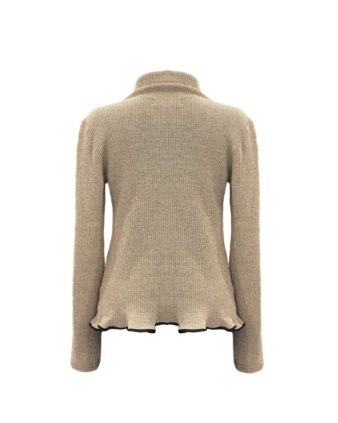 BEIGE LONG-SLEEVED TOP AW23/24