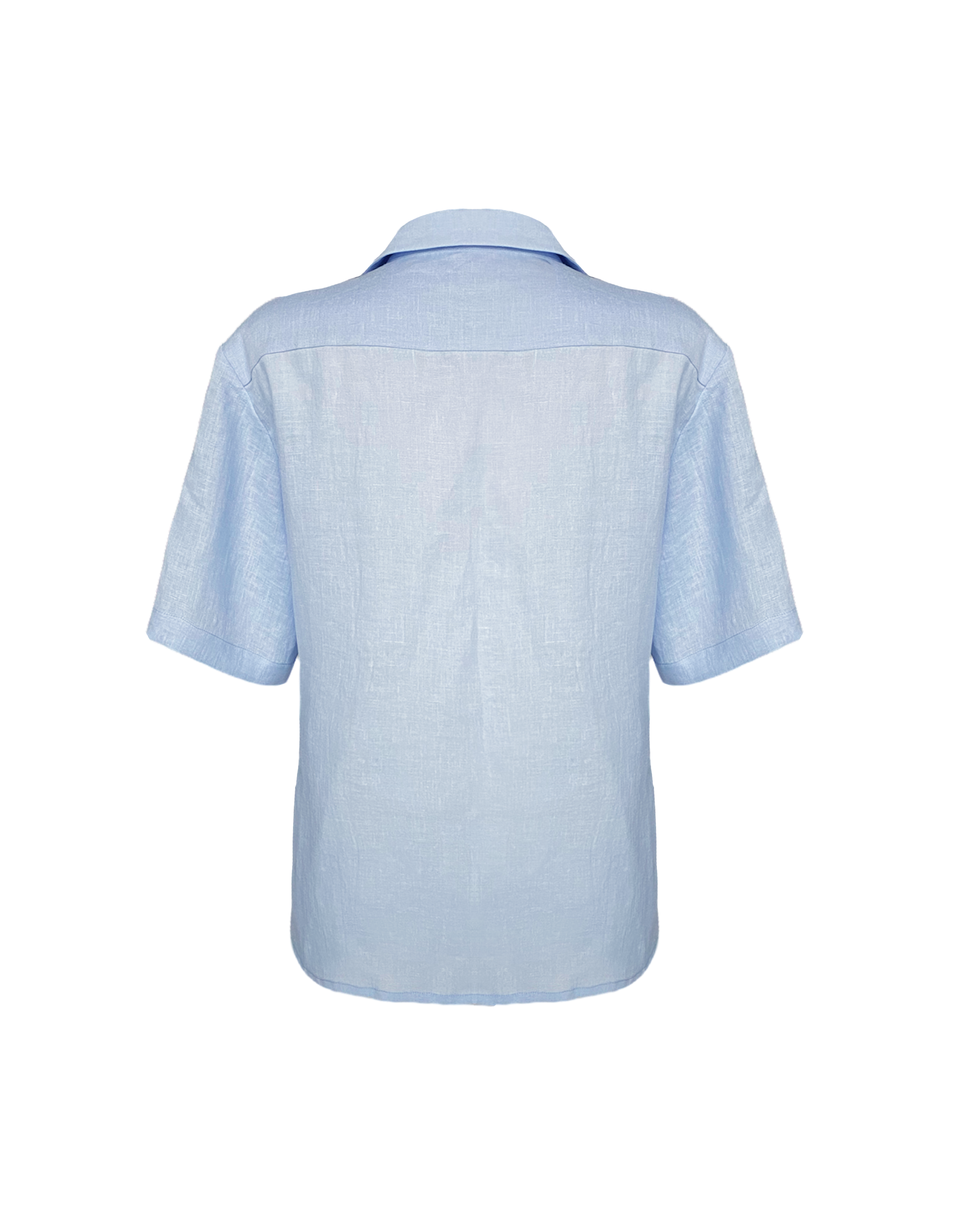 SHORT-SLEEVED LINEN SHIRT SS24