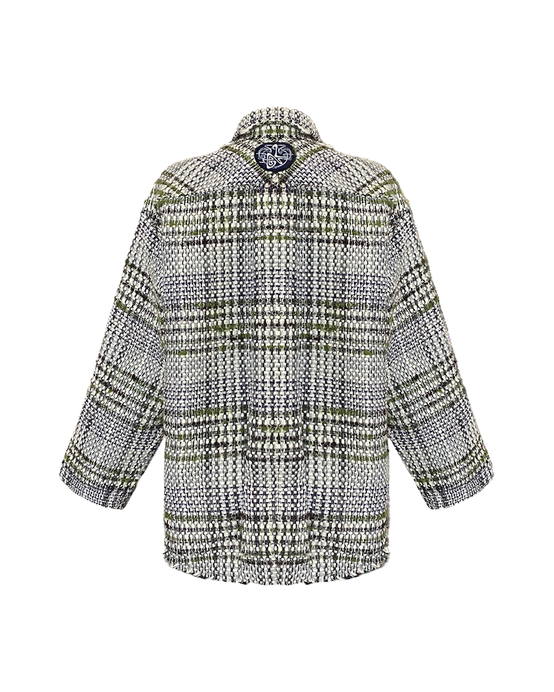 CHECK TWEED  SHIRT