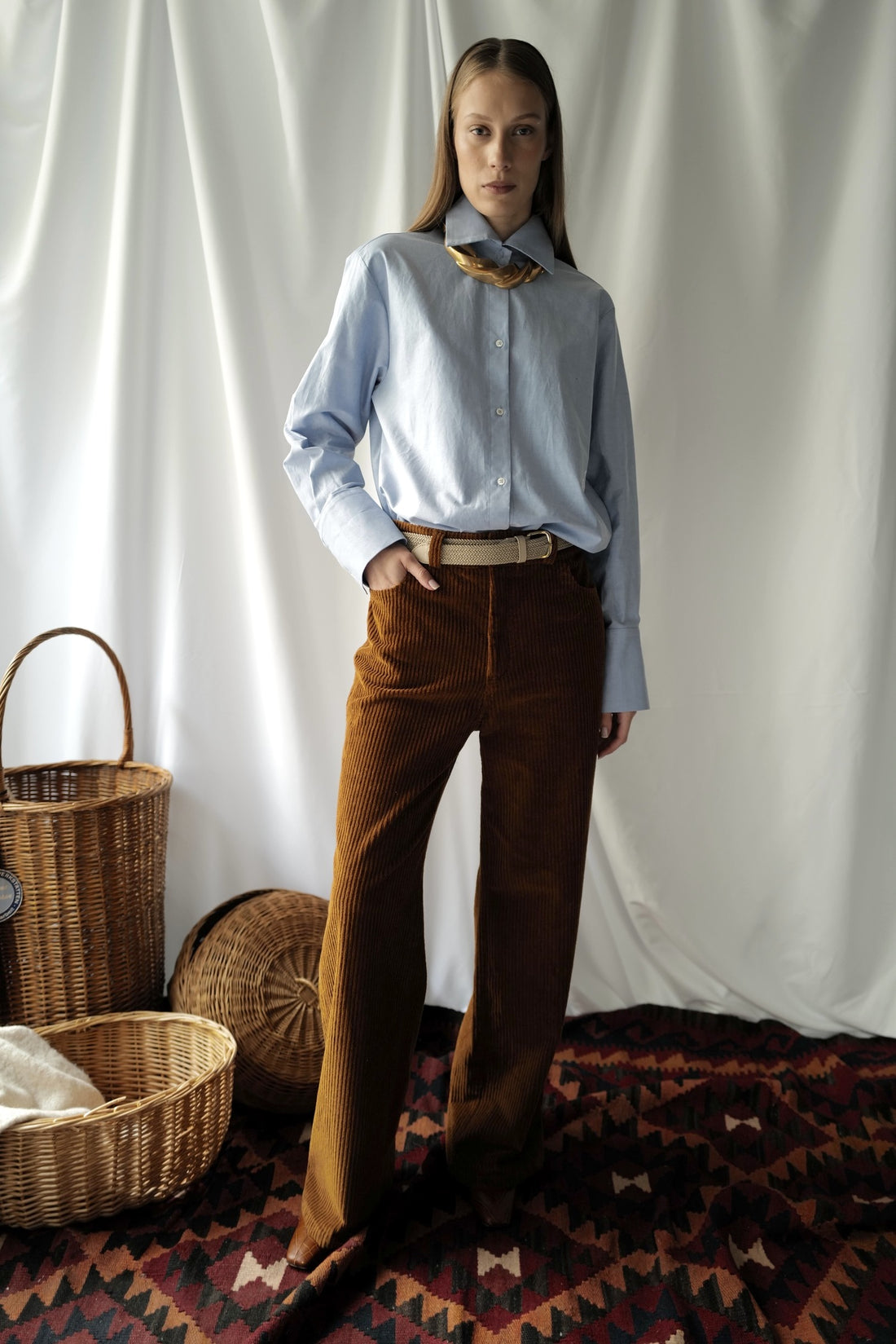 Wide-Wale Corduroy Trousers AW25
