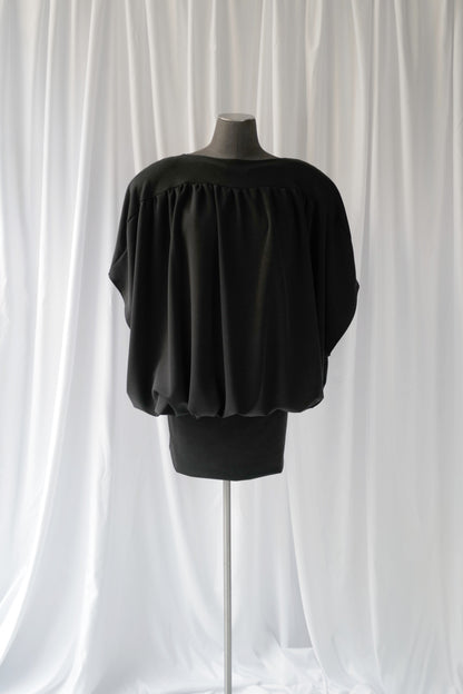 Jersey Cupro Cocoon Dress-Tunic AW25