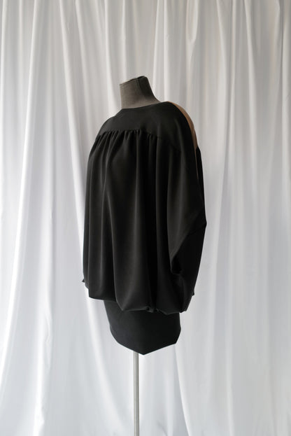 Jersey Cupro Cocoon Dress-Tunic AW25