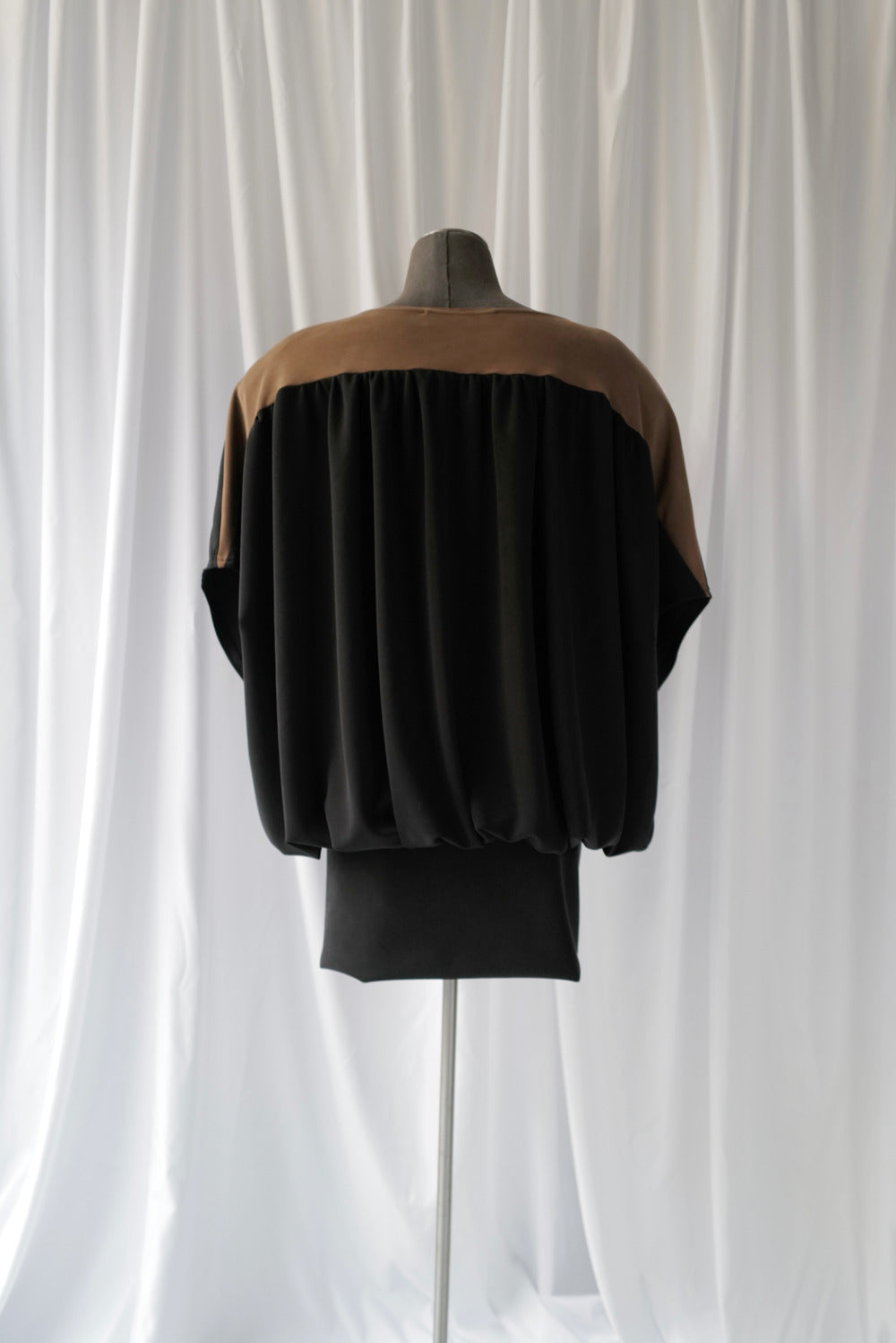 Jersey Cupro Cocoon Dress-Tunic AW25