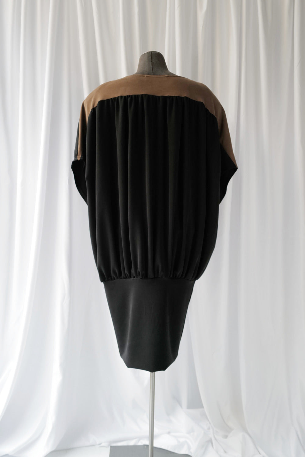 Jersey Cupro Cocoon Dress-Tunic AW25