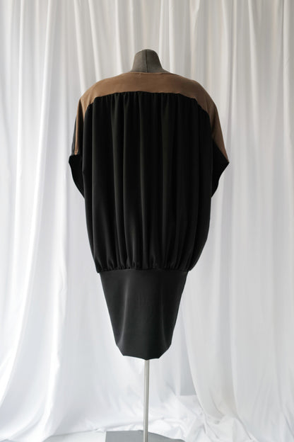 Jersey Cupro Cocoon Dress-Tunic AW25