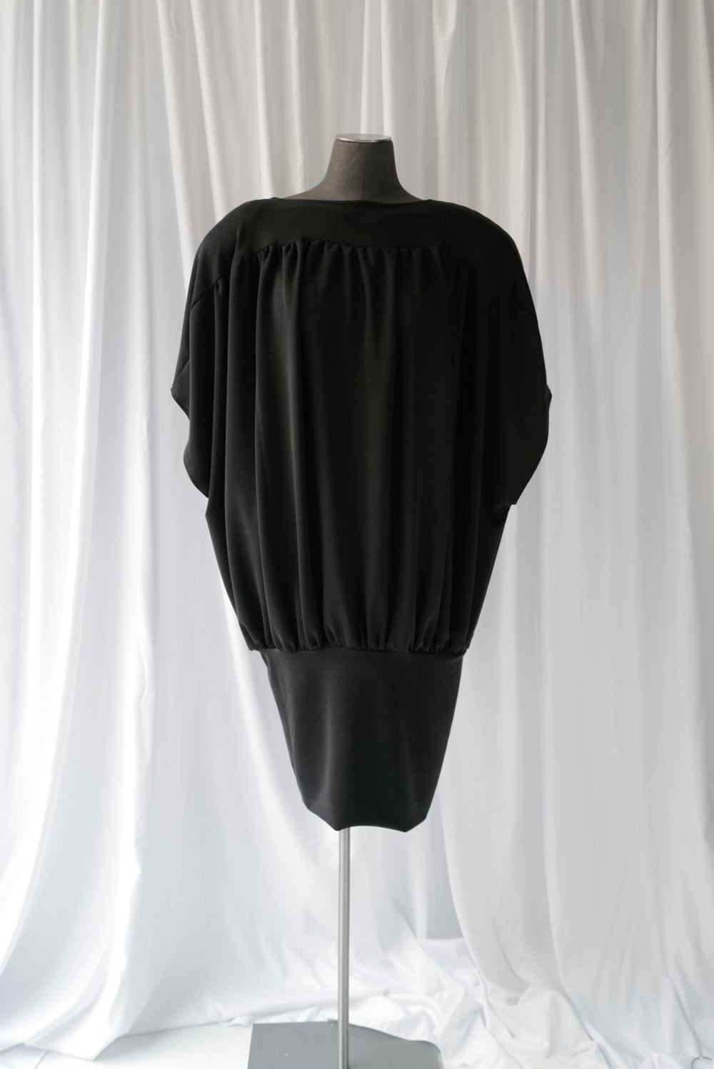 Jersey Cupro Cocoon Dress-Tunic AW25