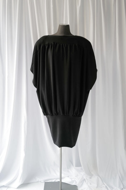 Jersey Cupro Cocoon Dress-Tunic AW25