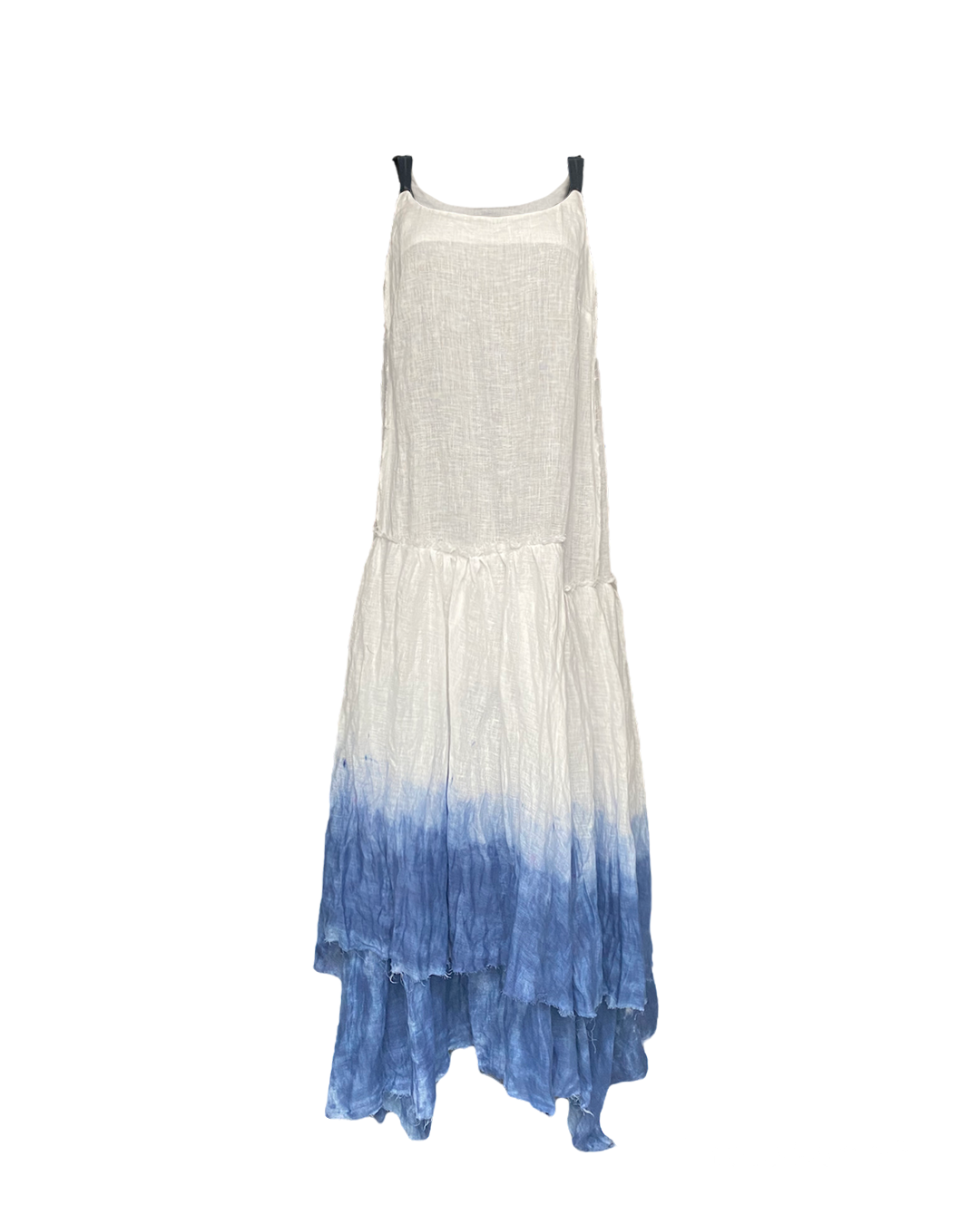 LINEN SOFT WASHED  BATIK SUNDRESS PAMELA BACK TO STOCK