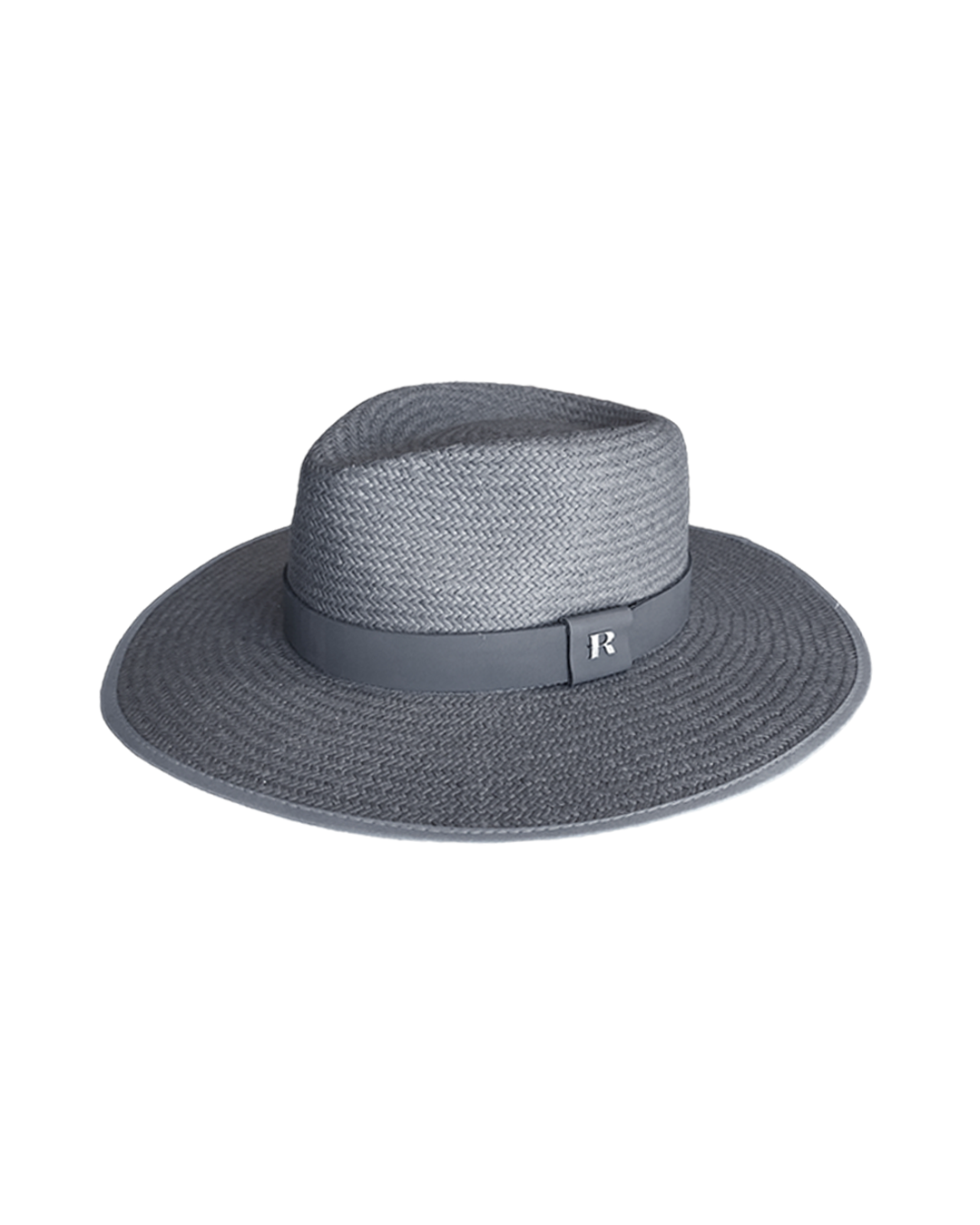 STRAW-HAT IN GRAY COLOUR