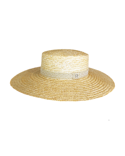 STRAW-HAT IN NATURAL HAY COLOUR