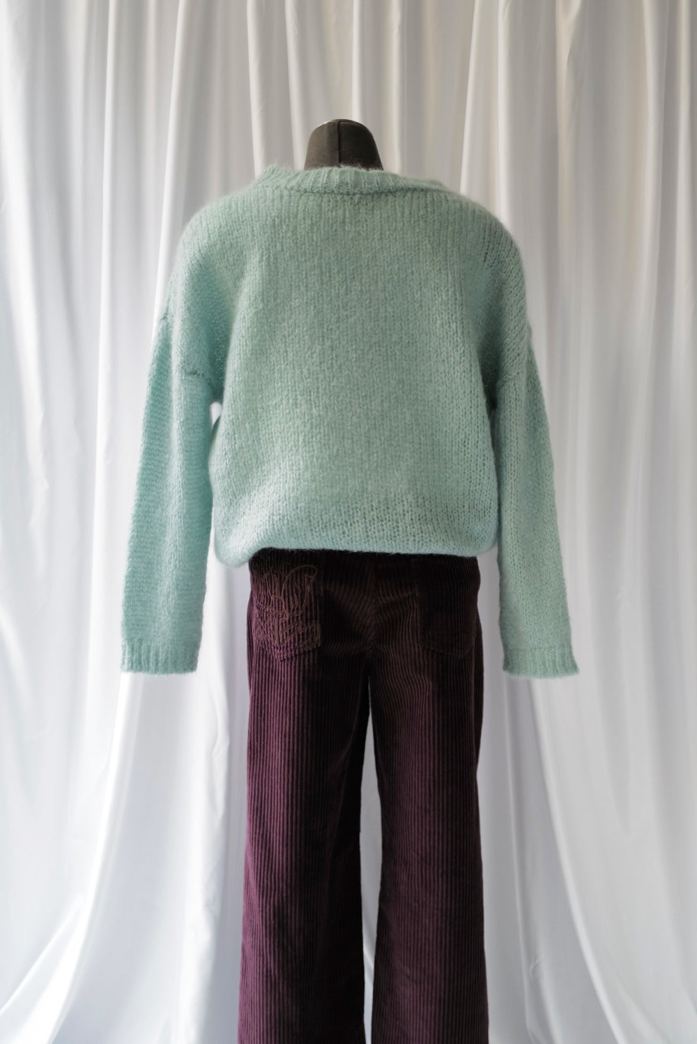 Alpaca and Mohair Knitted sweater  IRIS AW25