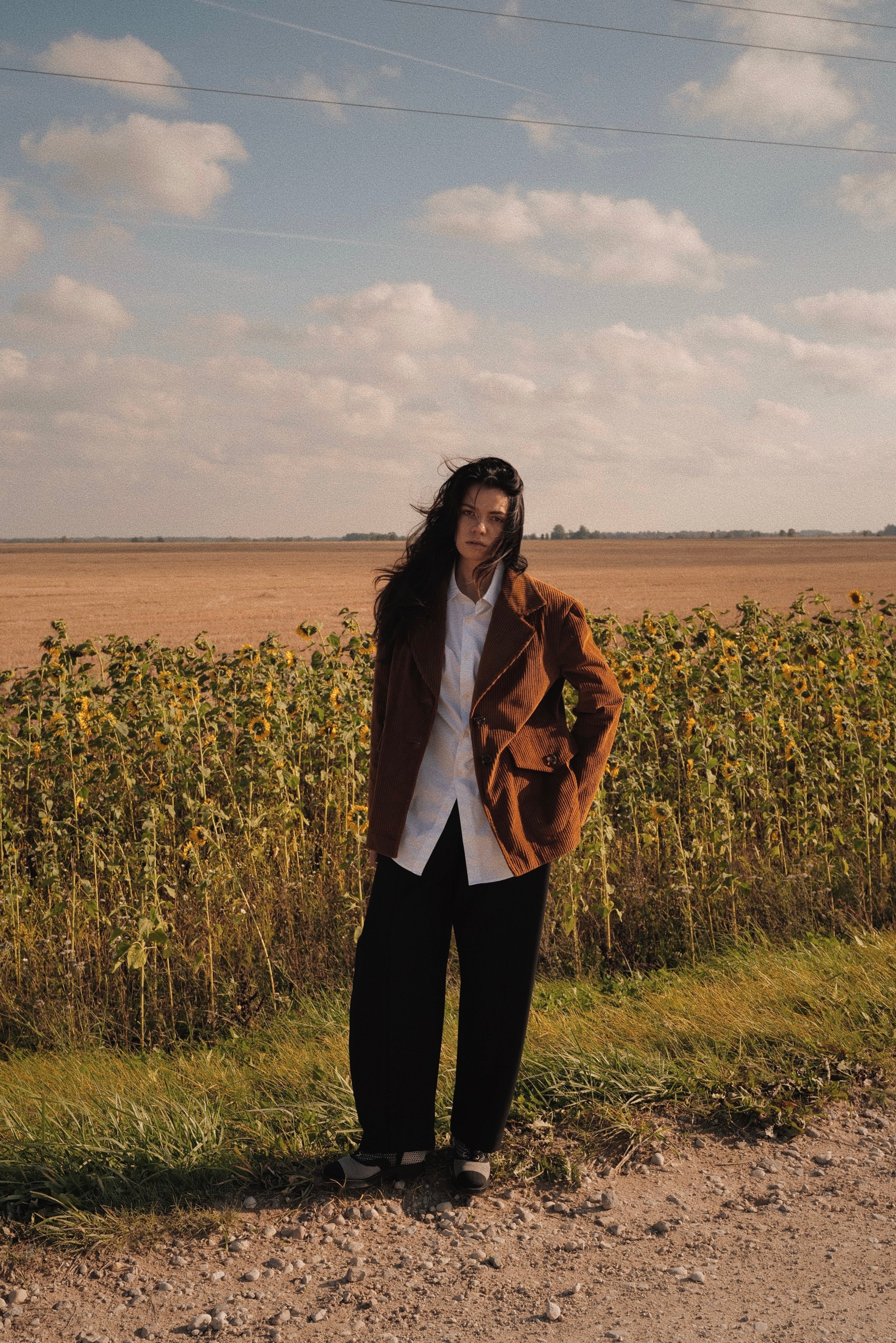 Tailored Corduroy Blazer AW25