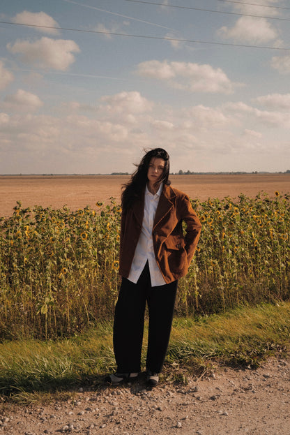 Tailored Corduroy Blazer AW25