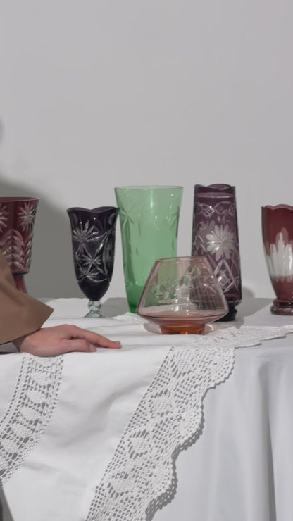 Colour-Block Double-Breasted Fitted Fine Wool Blazer