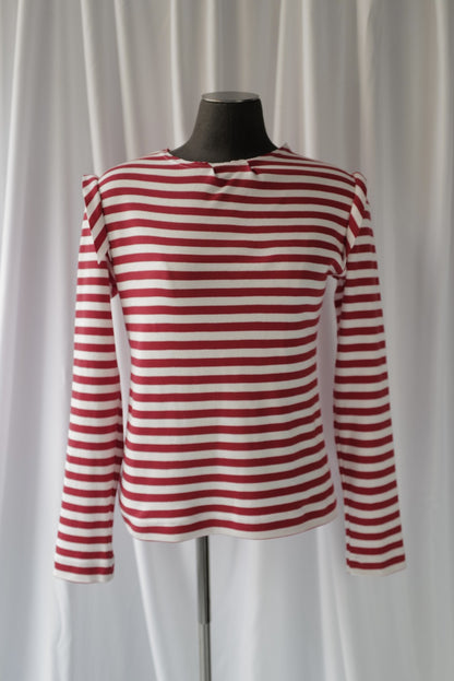 Stripe Slim-Fit Top Mary