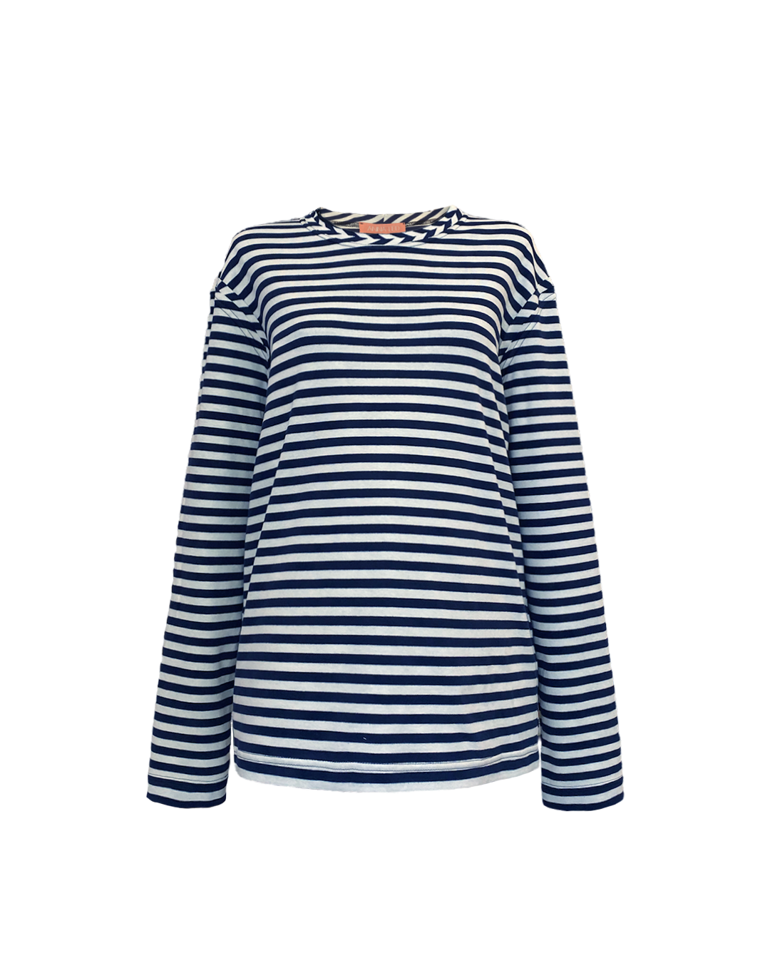 ORGANIC COTTON LONG-SLEEVE T-SHIRT WITH STRIPES